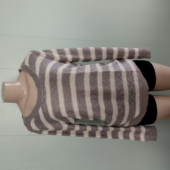 Pink Rose Tops - Rose Pink Knit Cardigan Longsleeve